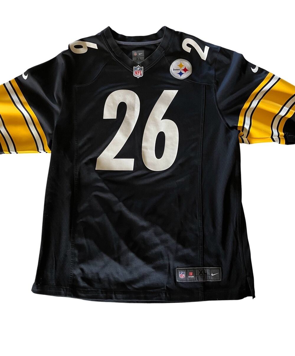 Nike On Field XL Le’Veon Bell #26 Pittsburgh Steelers NFL Black Jersey Size